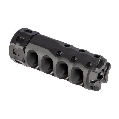 AR-15 HYPERTAP muzzle brake offers over 70% recoil reduction, zero flash, lightweight design, and easy installation for enhanced accuracy and shooter comfort.
