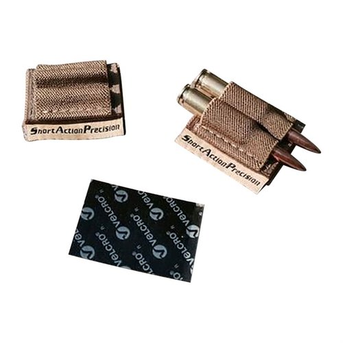 Easily hold two extra rounds with the SAP Two Round Holder, attaching securely to your rifle for quick access when you need it most.