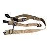 Short Action Precision Positional Rifle Sling offers a secure noose cuff, quick adjust front strap, and rugged HD nylon webbing for stable and precise shooting.