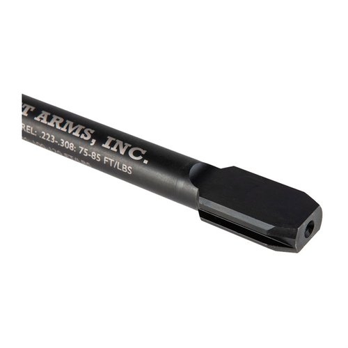 ZERMATT ARMS ACTION WRENCH offers a rear-entry design for easy caliber changes, made of high-quality steel, compatible with Zermatt, Remington 700, and Savage actions.