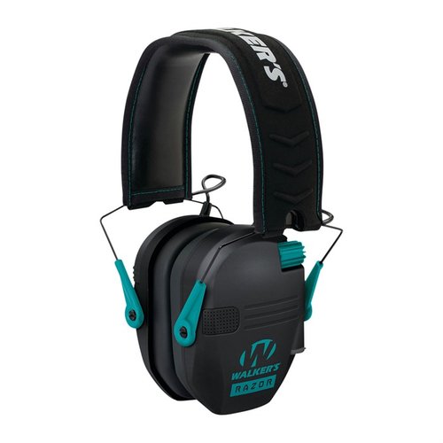 Walkers Razor Slim Electronic Muffs offer compact, foldable design, 23 dB sound reduction, Sound Activated Compression, and enhanced comfort for shooters.