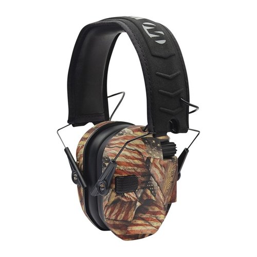Walkers Razor Slim Electronic Muffs offer compact, foldable design, 23dB sound reduction, Sound Activated Compression, and enhanced comfort for shooters.