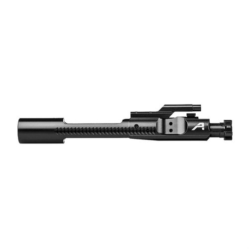 High-quality 5.56MMx45 NATO BCG for AR-15, featuring M16-cut carrier, 9310 bolt, Black Nitride finish, and advanced durability with proper staking.