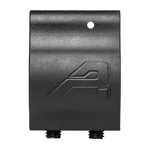 Aero Precision AR-15 Low-Profile Gas Block .750 offers a durable 4150 steel construction, phosphate coating for corrosion resistance, and fits under most slim handguards.