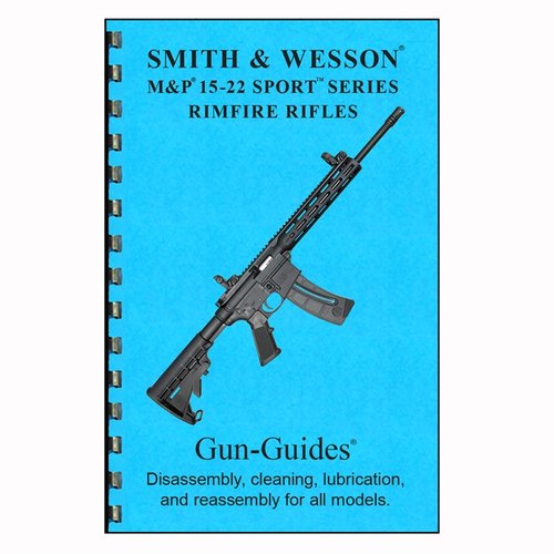 S&W M&P 15-22 SPORT SERIES RIMFIRE RIFLE GUIDE offers complete disassembly, reassembly, and cleaning instructions with 53 high-res images and exploded parts diagrams.