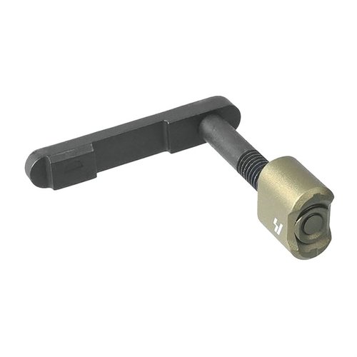 Upgrade your AR with the Strike Magazine Catch, featuring a durable 6061 aluminum button, deep serrations for grip, and customizable anodized finishes.