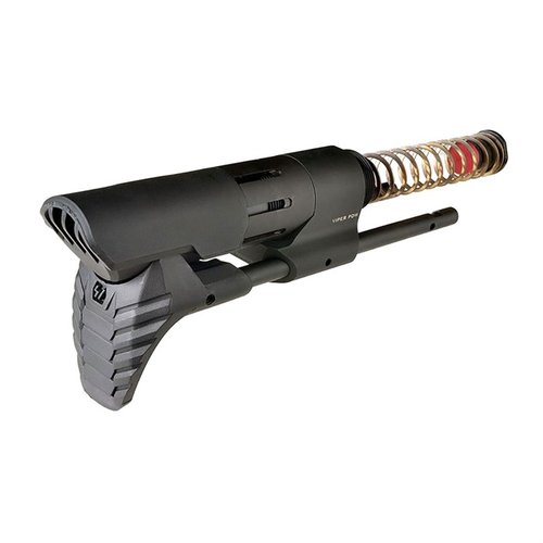 Strike Industries AR-15 PDW Stock offers ultra compact design, rapid deployment, high reliability, and ergonomic comfort for enhanced shooting stability.