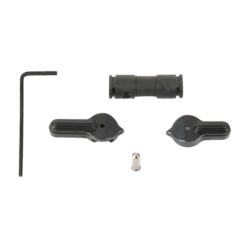 Geissele's AR-15 Super Configurable Safety allows easy lever swaps, ensuring a custom fit for any shooter, with ambidextrous design for left- and right-handed users.