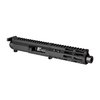 Foxtrot Mike 9mm Upper Receiver is fully assembled, compatible with Glock mags, features M-LOK handguard, and ensures reliable cycling with various ammo.