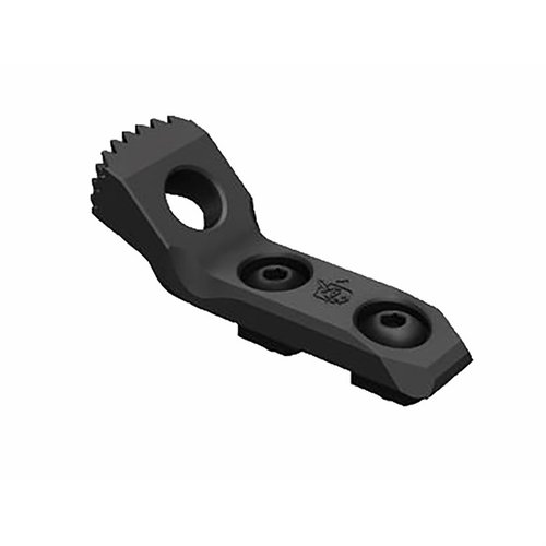 SHORT BARRIER STOP M-LOK provides a solid shooting rest on barriers, easily attaches to M-LOK handguards, and features an aggressive texture for stability.