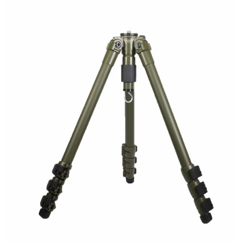 PIGlite-CF4 Carbon Fiber Tripod offers a lightweight design, 24 lbs load capacity, 53.5