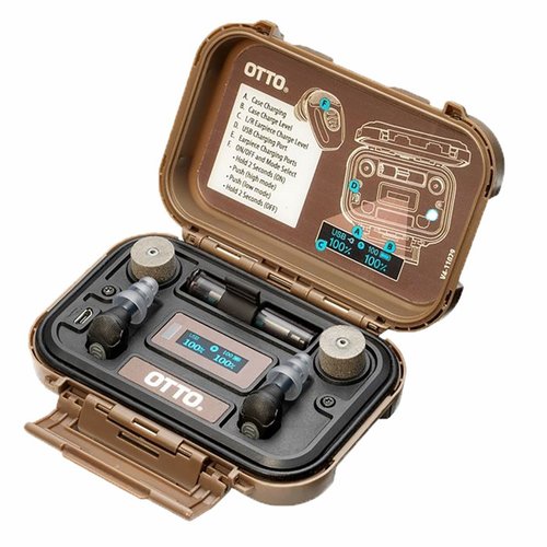 NOIZEBARRIER Micro earplugs provide up to 40 dB noise protection, 15 dB adaptive attenuation, and 5X sound amplification for clear communication and safety.