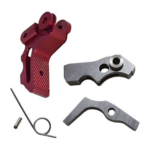 Ultimate Trigger Kit for Ruger® 10/22® enhances control with a flat-faced trigger, reduces pull weight to just 2 lbs, and ensures smooth, reliable performance.