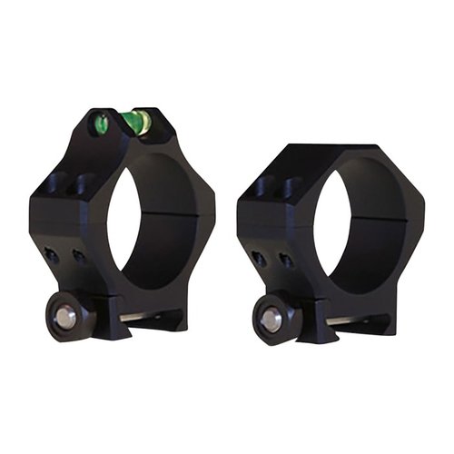 Ultra-light tactical scope rings by Hawkins Precision, made from robust 6061 T6 aluminum, feature a corrosion-resistant finish and come with an anti-cant level cap.