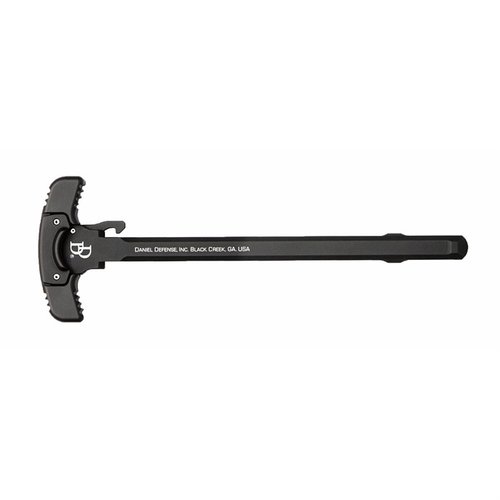 Enhance your shooting comfort with the ambidextrous Daniel Defense GRIP-N-RIP Charging Handle, featuring anti-gas design and lightweight ergonomic handles.