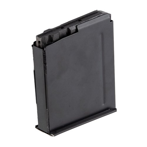 Alpine Series Mid-length magazine holds 5 rounds, features durable teflon nitex coating, and is proprietary for Sherpa chassis and mid-length action setups.