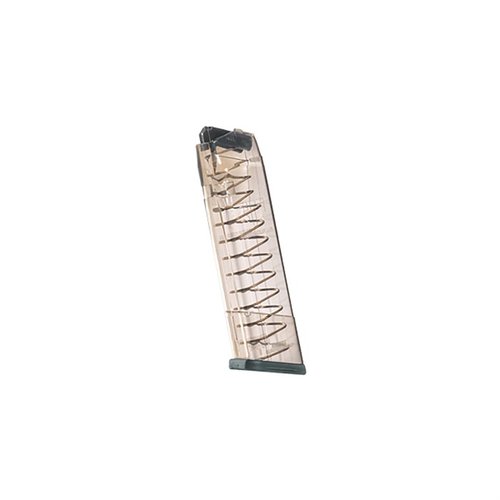 .45 MAG for Glock® 21/30/41 offers extreme impact resistance, easy disassembly, and a translucent body for ammo visibility, with a lifetime warranty.