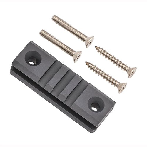 Accu-Tac Picatinny Rail Mount offers durable 6061 Aluminum construction, mil-spec hard anodize finish, and versatile mounting options for your bipod.