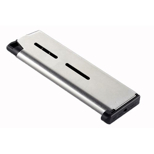 Wilson Combat 1911 .45 ACP magazines offer unmatched reliability, durability, and smooth feeding, featuring heat-treated stainless steel and heavy-duty springs.