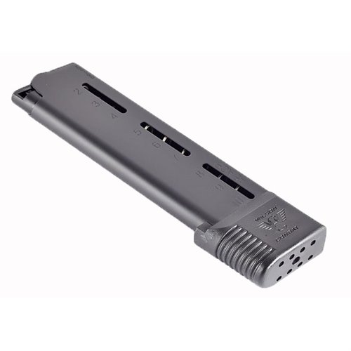 .45ACP ETM magazines by Wilson Combat offer unmatched reliability, corrosion resistance, innovative design, and superior performance for all 1911 pistols.