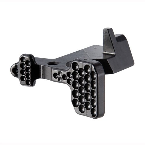 AR-15 ABC/R V3 Bolt Catch features an angled, larger paddle for better access, designed for ambidextrous users, and made from durable billet steel.