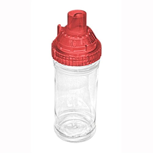 Adaptér pro lahve LEE Precision umožňuje snadné plnění a identifikaci prachu přímo z originálního obalu, s průhlednou lahví a odolností vůči chemikáliím.