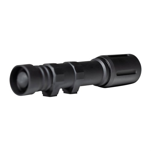 Modlite PLHv2 18650 weapon light offers 1350 lumens, improved throw, durable design, lifetime guarantee, and includes a high-quality battery and charger.