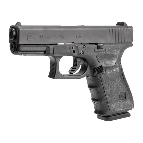 Hogue Wrapter Rubber Adhesive Grips offer a renowned rubber feel, ultra-thin profile, and custom fit for Glock 19, enhancing grip without harming the frame.