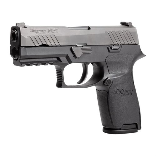 Hogue Wrapter Adhesive Grips offer a renowned rubber feel, ultra-thin profile, and precise fit for SIG P320 Compact, enhancing grip without compromising your firearm's frame.