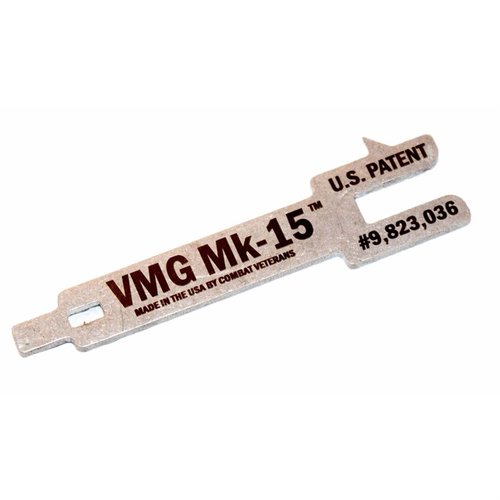 VMG MK-15 Cleaning Tool offers 7 functions for deep cleaning AR-15, easily scrapes carbon, removes bullet buttons, and supports veterans' training.