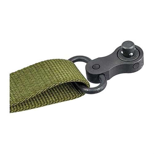 Získejte maximální manévrovatelnost s Tech Ten Tactical Swinger™ Sling Mount, který se otáčí o 220 stupňů a umožňuje rychlou výměnu mezi silnou a slabou stranou.