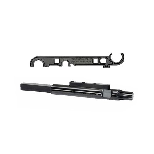 Midwest Industries Armorer's Wrench & AR .308 Receiver Rod offers durability, versatility for 5.56/7.62 components, and easy removal of stubborn barrel nuts.