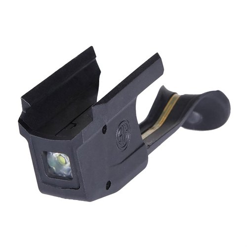 FOXTROT365™ pistol weapon light offers 100 lumens with CREE XP-G3 LED, designed for SIG P365, perfect for concealed carry and quick access in low light.