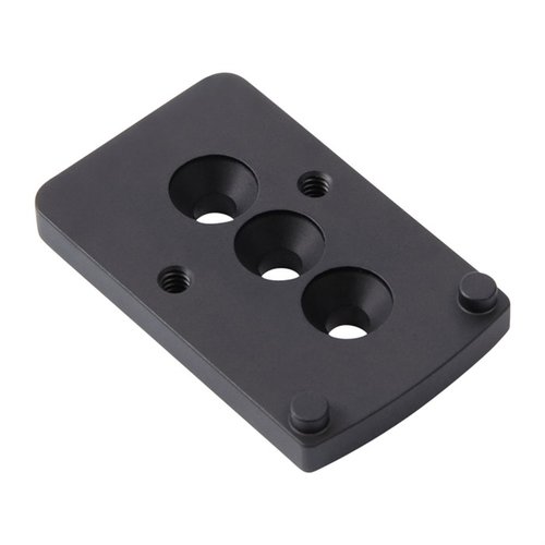 FAST LPVO Offset Optic Adapter Plate enhances sight picture speed and reticle acquisition, ideal for tactical gear use, machined from durable 7075-T6 aluminum.