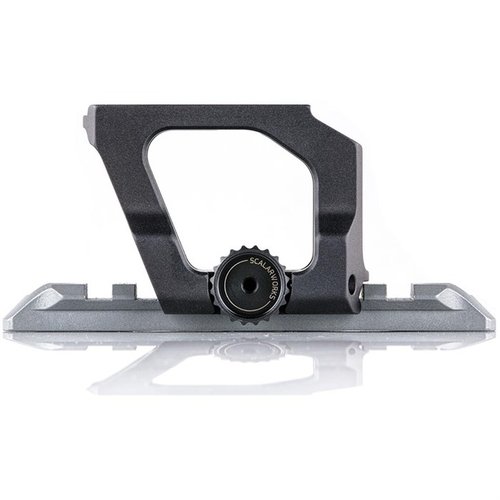 SCALARWORKS Aimpoint Micro LEAP Mount offers a lightweight, durable design with a secure zero-holding mechanism, ensuring reliability under heavy recoil.