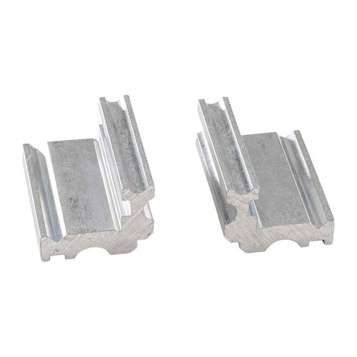 AR-15/M16 Barrel Vise Jaws by LUTH-AR offer a non-marring grip, designed for both standard and heavy barrels, made from durable high-strength aluminum.