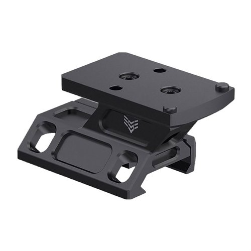 Rebel Riser Dot Sight Mount offers lightweight, durable 6061 aluminum construction, adaptable RMR footprint, and options for 1.6