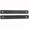 G10 DIMPLED RAIL COVER M-LOK offers superior traction with its AA surface, available in 4.7" length, covering 3 M-LOK slots, perfect for versatile hand positions.