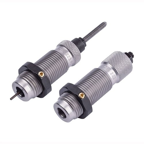 RCBS 6.5MM Grendel Full Length Die Set includes a sizing die and seater die for precise bullet seating, easy chambering, and consistent reloads.