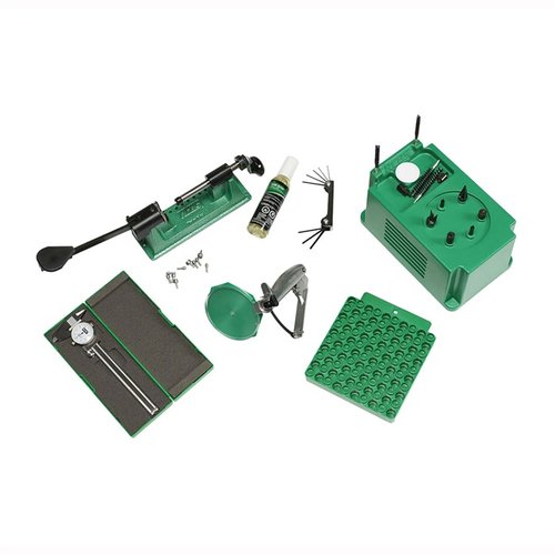 RCBS Case Preparation Kit offers all essential tools like Brass Boss, Manual Case Trimmer, and Hand Priming Tool in one package for efficient brass prep.