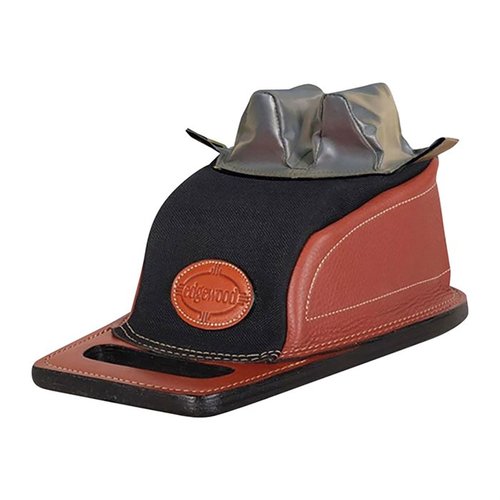 Edgewood's Original Rear Bag offers stability with a reinforced design, weighs 10-14 lbs, and features a secure multi-layered donut base for benchrest precision.