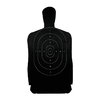 CHAMPION TARGETS B27 POLICE SILHOUETTE PAPER TARGETS 100PK