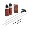 RIFLE CLEANING KIT by OUTERS features a lightweight aluminum rod, phosphor bronze bore brush, and essential cleaning supplies for 6mm/6.5mm/243/257 cal rifles.