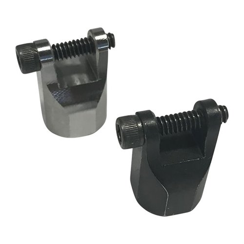 Samson Swivel Stud QD Adapter allows easy attachment of a QD sling swivel with 360° rotation, includes 2 adapters and a hex wrench, available in black oxide or stainless.