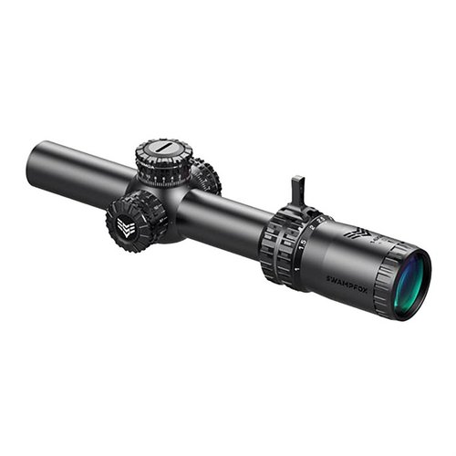 Swampfox Arrowhead 1-10x24 LPVO offers tool-free locking turrets, illuminated reticles, and superior optics for law enforcement and self-defense applications.
