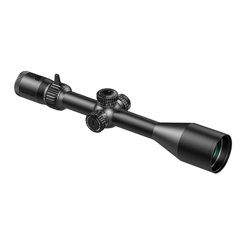 Kentucky Long Precision 3-18x50mm features FFP reticle, 6x zoom, adjustable parallax, locking turrets, and illumination for low light—perfect for precision shooting!