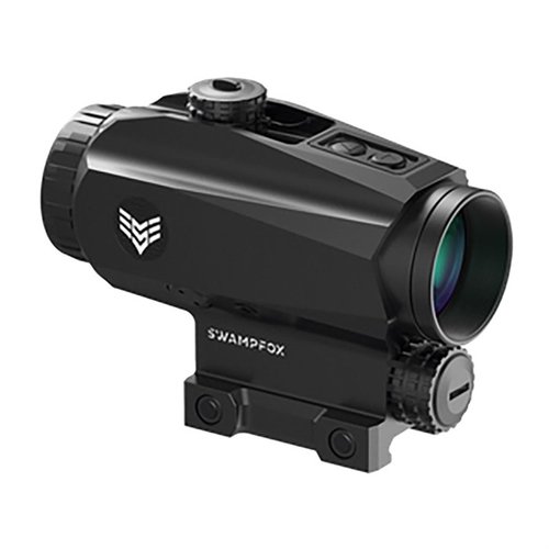 Trihawk 3x prism sight offers a 10-degree field of view, excellent eye relief, and a versatile Trident reticle for fast targeting and medium range accuracy.