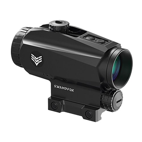 Trihawk 3x prism sight offers a 10-degree field of view, excellent eye relief, and versatile Trident reticle for fast close and medium range targeting.