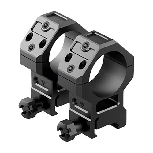 Swampfox Hostile Engagement Rings offer a solid, hassle-free way to mount RMR cut reflex sights at a 45-degree angle, made from durable 7075 aluminum.