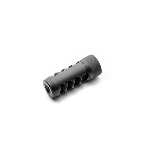 Experience optimal recoil management and muzzle rise control with the Hellfire Match Muzzle Brake, featuring a unique 4-port design for softer, flatter shooting.